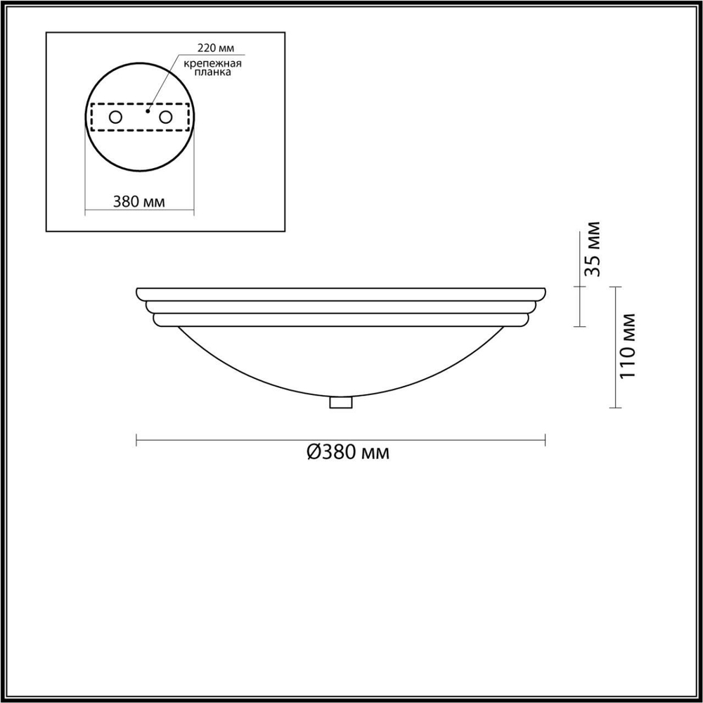 5262/3C VINTAGE LN23 86 античная латунь Настенно-потолочный светильник E27 3*60W 220V KAYLA
