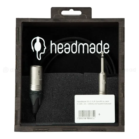 HeadMade EX-3 XLR 3pin - 6.3 2m