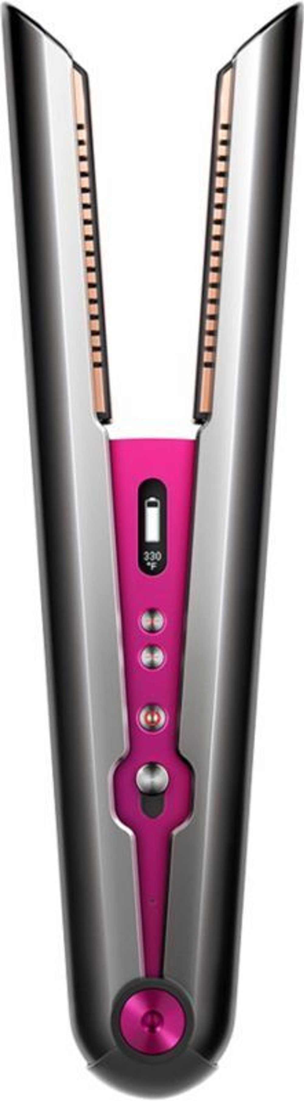 Беспроводной выпрямитель для волос Dyson Corrale HS03 никель/фуксия