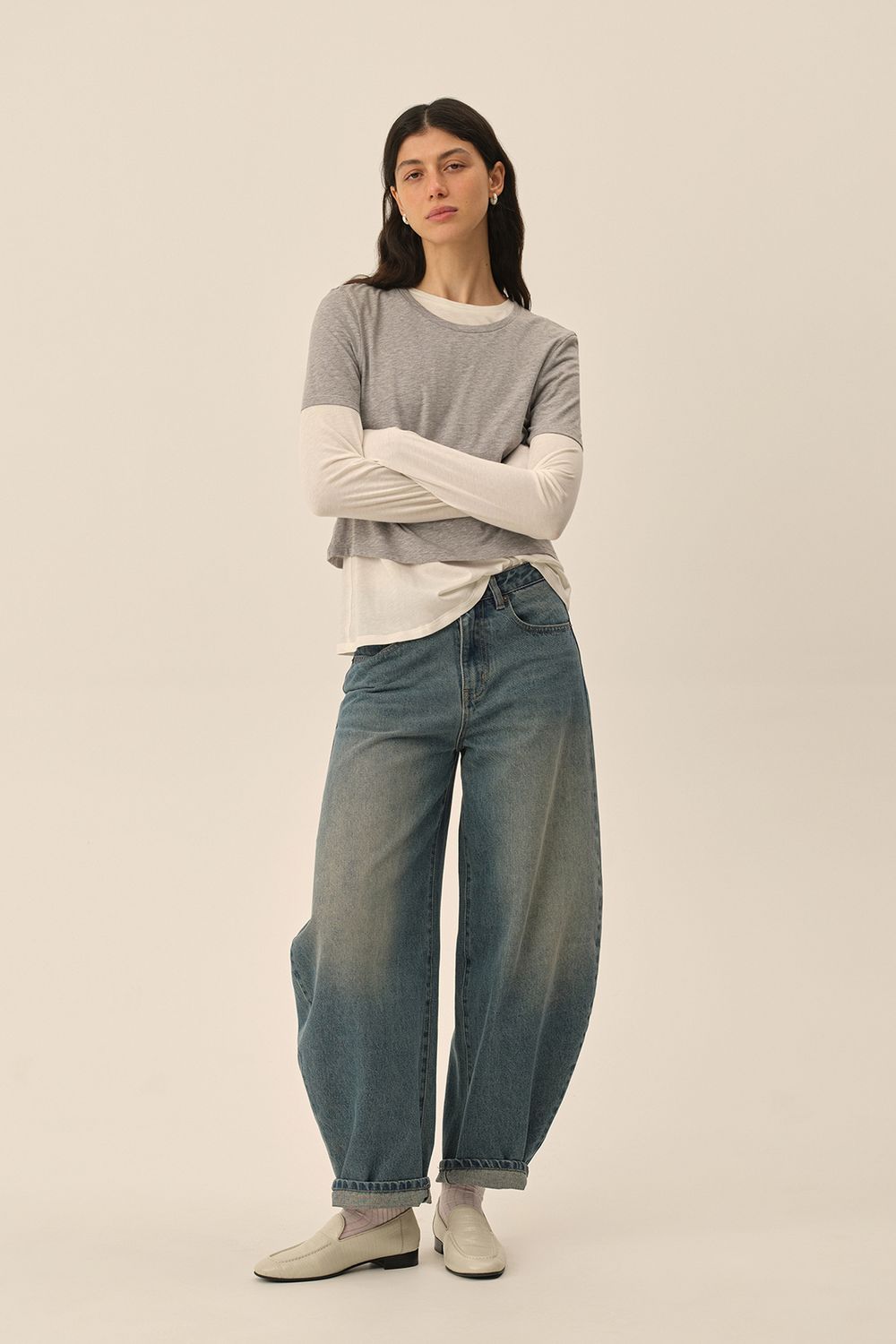 Джинсы (90-s child), синие