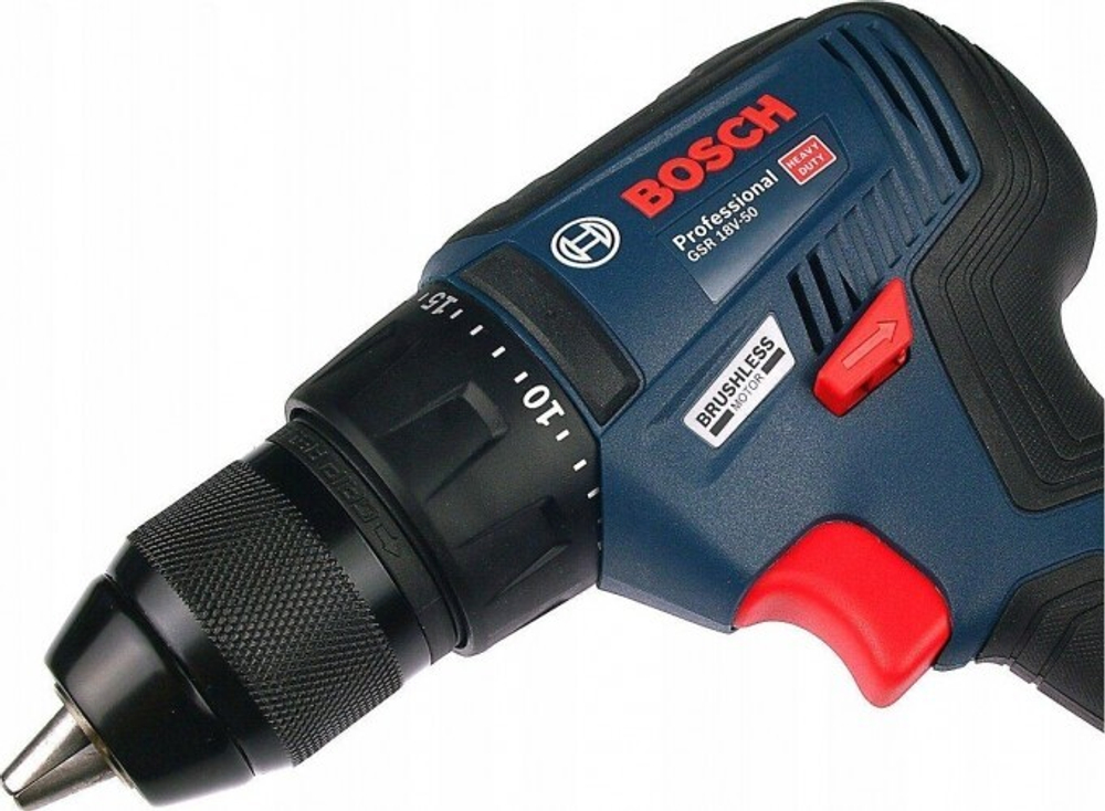 Дрель-шуруповерт аккумуляторная BOSCH GSR 18 V-50 06019H5021 L-Case, 1х4 Ач