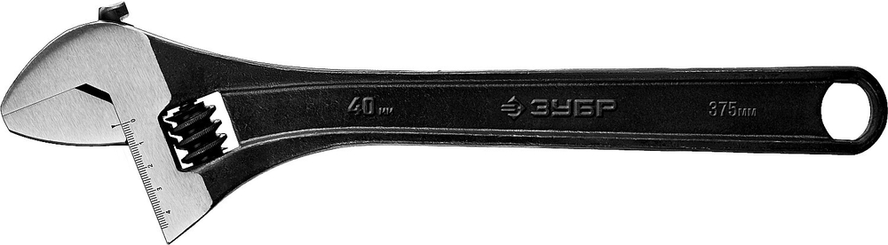 Ключ разводной МАСТЕР, 375 / 40 мм, ЗУБР
