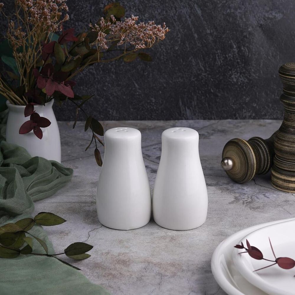 Перечница d 5 см h8,5 см белая фарфор NEW P.L. Proff Cuisine [1]