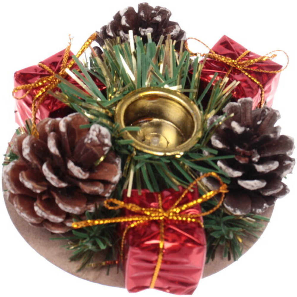 Подсвечник «Лесные подарки» 9 см