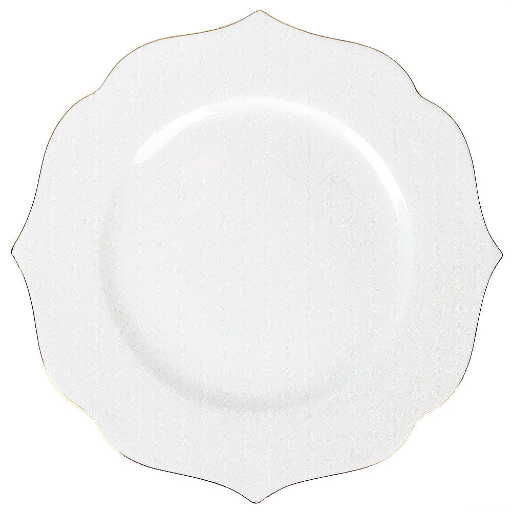 Столовый набор 12пр " " с золотой окантовкой (фарфор) (подарочная упаковка)