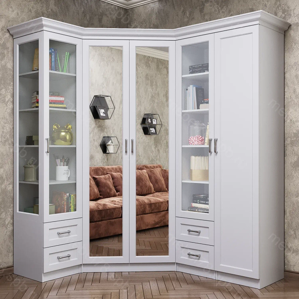 Шкаф угловой №17