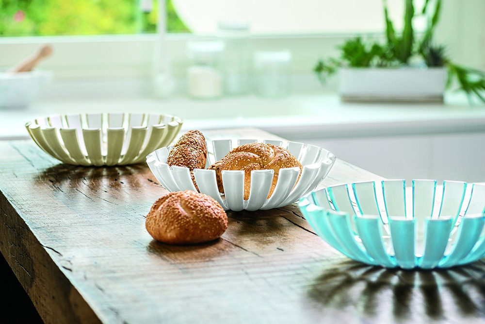 Блюдо глубокое grace, ?25 см, акрил, белый