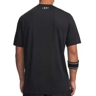 Мужская теннисная футболка Under Armour Tech Play - black/white