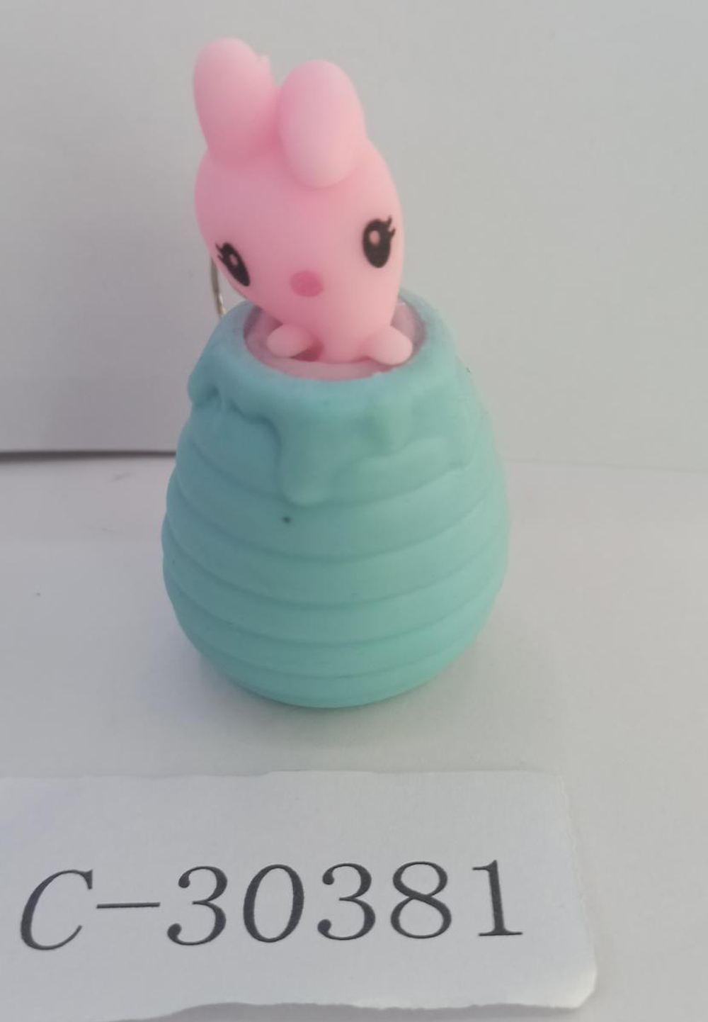 Бочонок с зайкой, цвет микс 4, с-30381