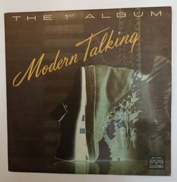 Винтажная виниловая пластинка LP Modern Talking The 1st Album (Болгария 1985)