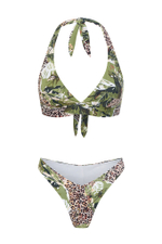 Swimsuit "Halter Safari"