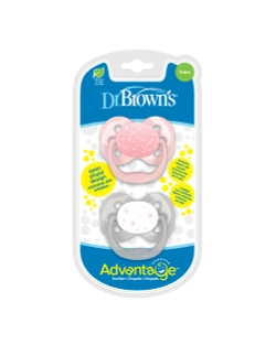 Пустышка Dr Brown's Advantage 2шт с 0месяцев PA12001