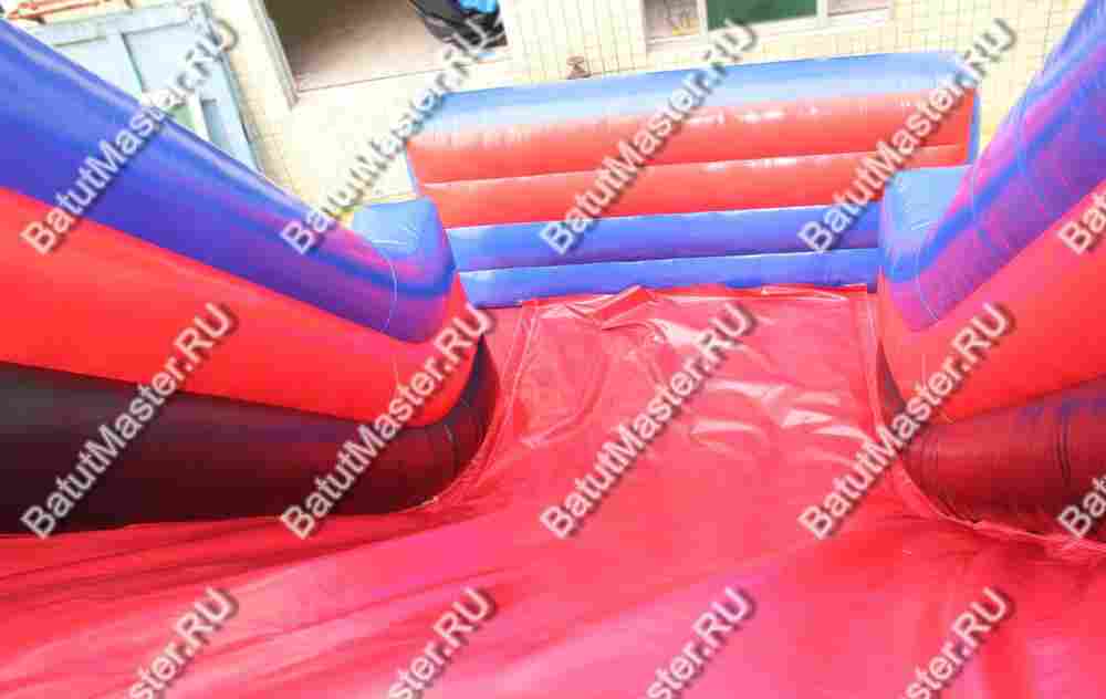 Коммерческая надувная полоса препятствий "Морская стихия"