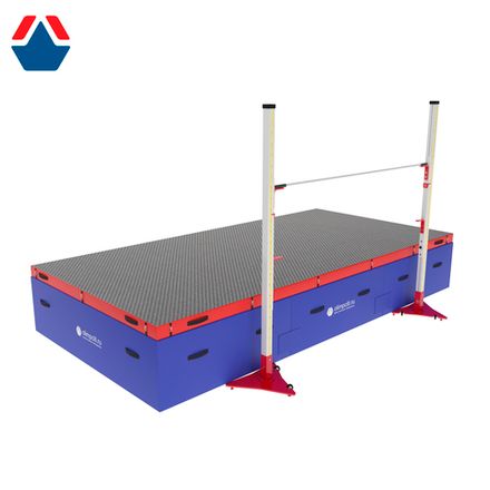 Зона приземления для прыжков в высоту 6х3х0,8 ПРОФИ (антишиповочный мат)