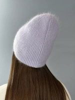 Комплект зимний шапка с шарфом и перчатками теплый вязаный