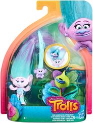 Игровой набор  Trolls Satin Hair Raising With Baby