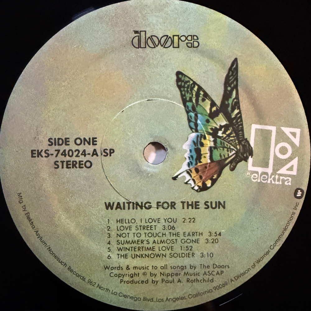 The Doors ‎– Waiting For The Sun (США 1976г.)