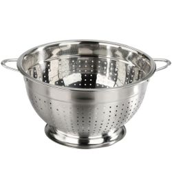 Дуршлаг 27,8 см h14 см нерж. на подставке круглый 2 ручки l 33,3 см P.L. Proff Cuisine