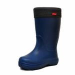 Сапоги женские Silla из ЭВА утепленные, с манжетой из флиса (синие)