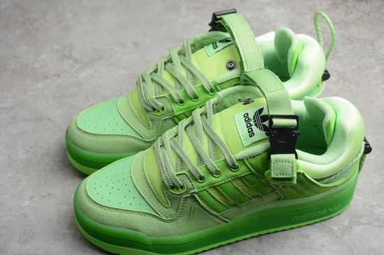 Кроссовки Adidas Forum Buckle Low "Bad Bunny - Green"