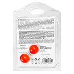 Набор из 2 шариков с массажным маслом с ароматом вишни Secret Play Brazilian Balls