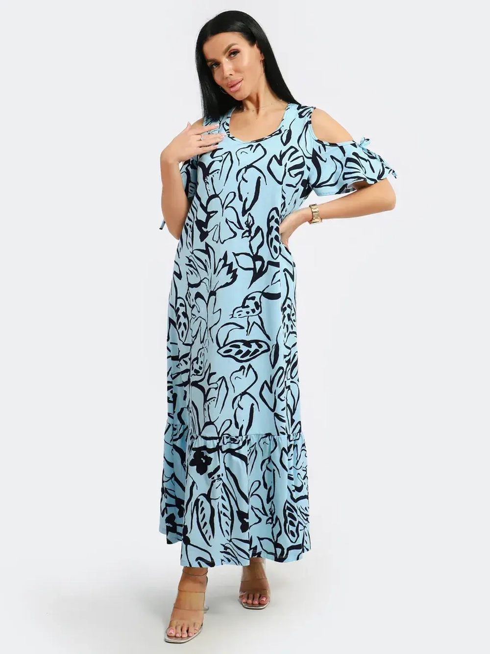 Платье летнее большие размеры