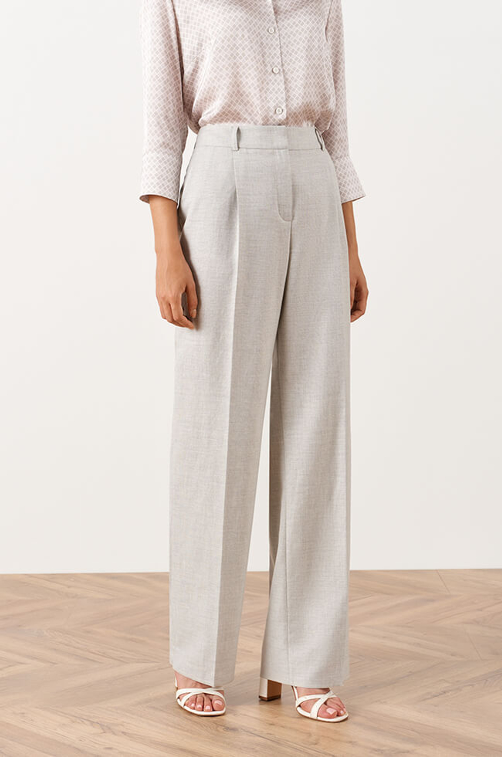 31049 Брюки женские (серый)