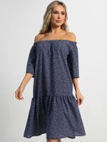 Платье с поясом Дафна (синее) П15523-8М LT Collection