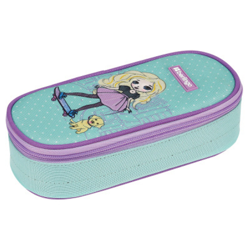 Пенал корпусный 1 отделение, 195*85*50 Berlingo "Pretty girl", полиэстер И