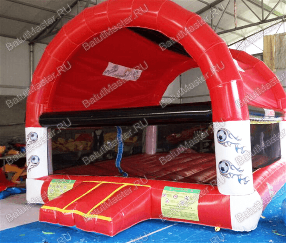 Детский надувной батут "Мячики" с крышей 5*5*4 м