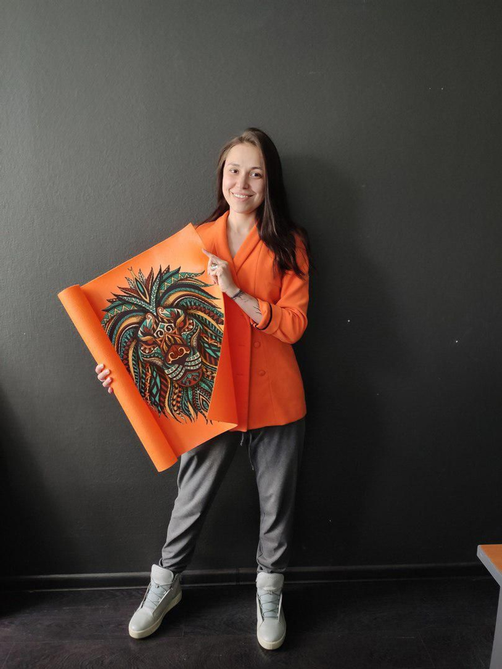 Создай свой коврик для йоги