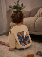 Свитшот и шорты в комплекте для малышей Next AA1-492, Светло-бежевый