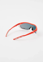 Спортивные очки 720armour Analog Pro / Matte Neon Red Orange / Matte White Gasket / Smoke Full Red Ti Lens