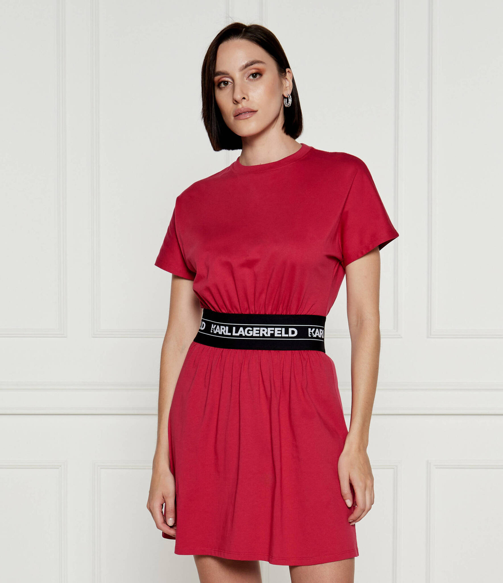 Платье Karl Lagerfeld - розовый(245W1351)