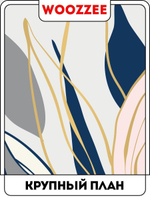 Набор постеров "Абстракции с листьями" 3 шт.