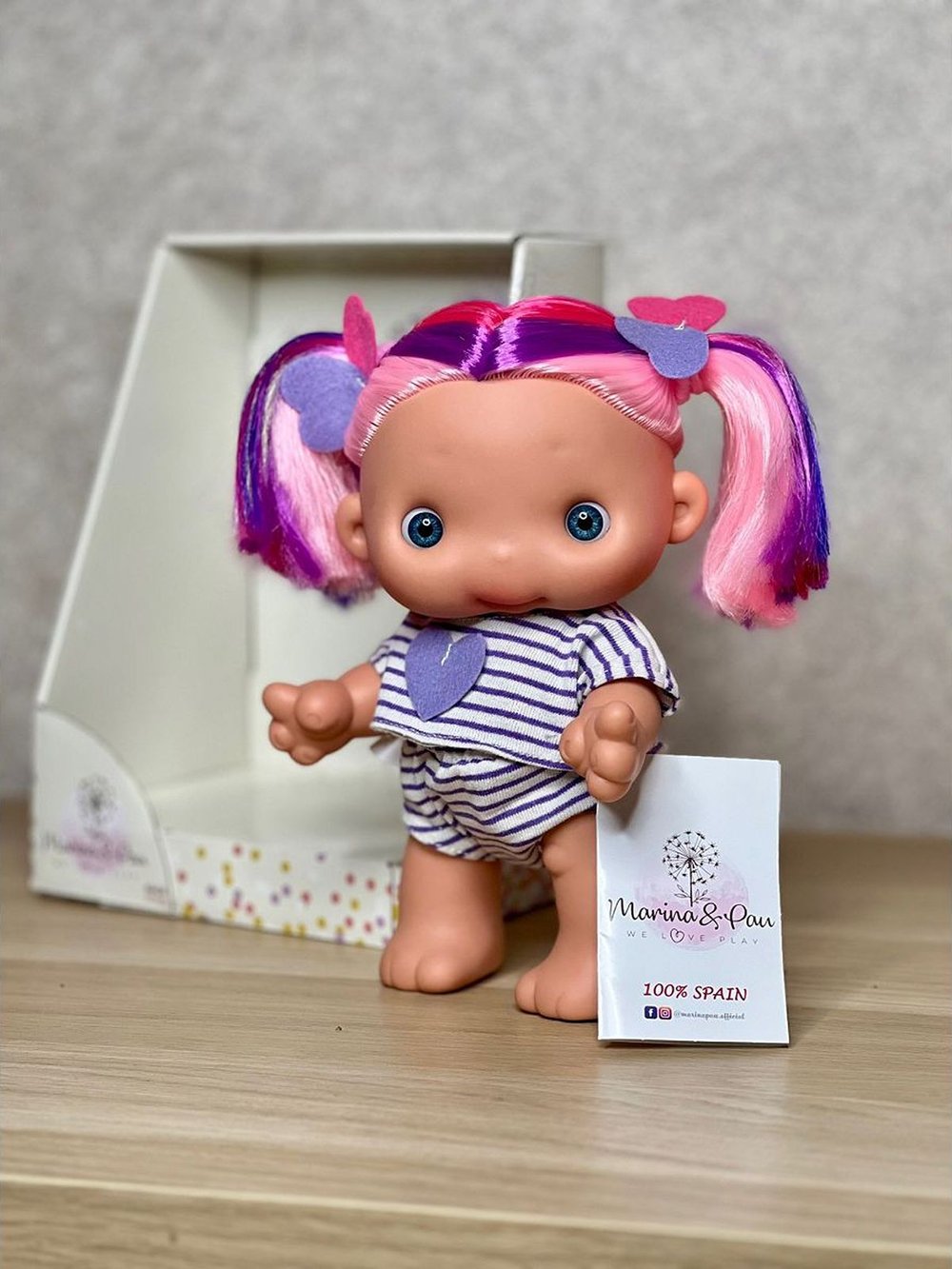 Кукла Пупс Marina and Pau 25 cм Piu (M1450)