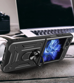 Чехол с кольцом Bumper Case для Samsung Galaxy Z Flip 6