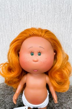 УЦЕНКА Кукла Nines виниловая 23см Little Mia Latina без одежды (3199WL5)