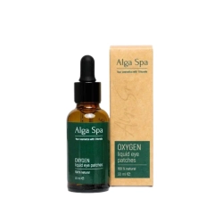 Патчи Alga Spa для век жидкие кислородные «OXYGEN liquid eye patches», 30мл