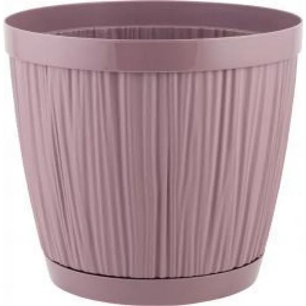Горшок для цветов InGreen BARCELONA 6,5л, D240мм Морозная слива
