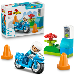LEGO DUPLO - Синий полицейский мотоцикл 10471