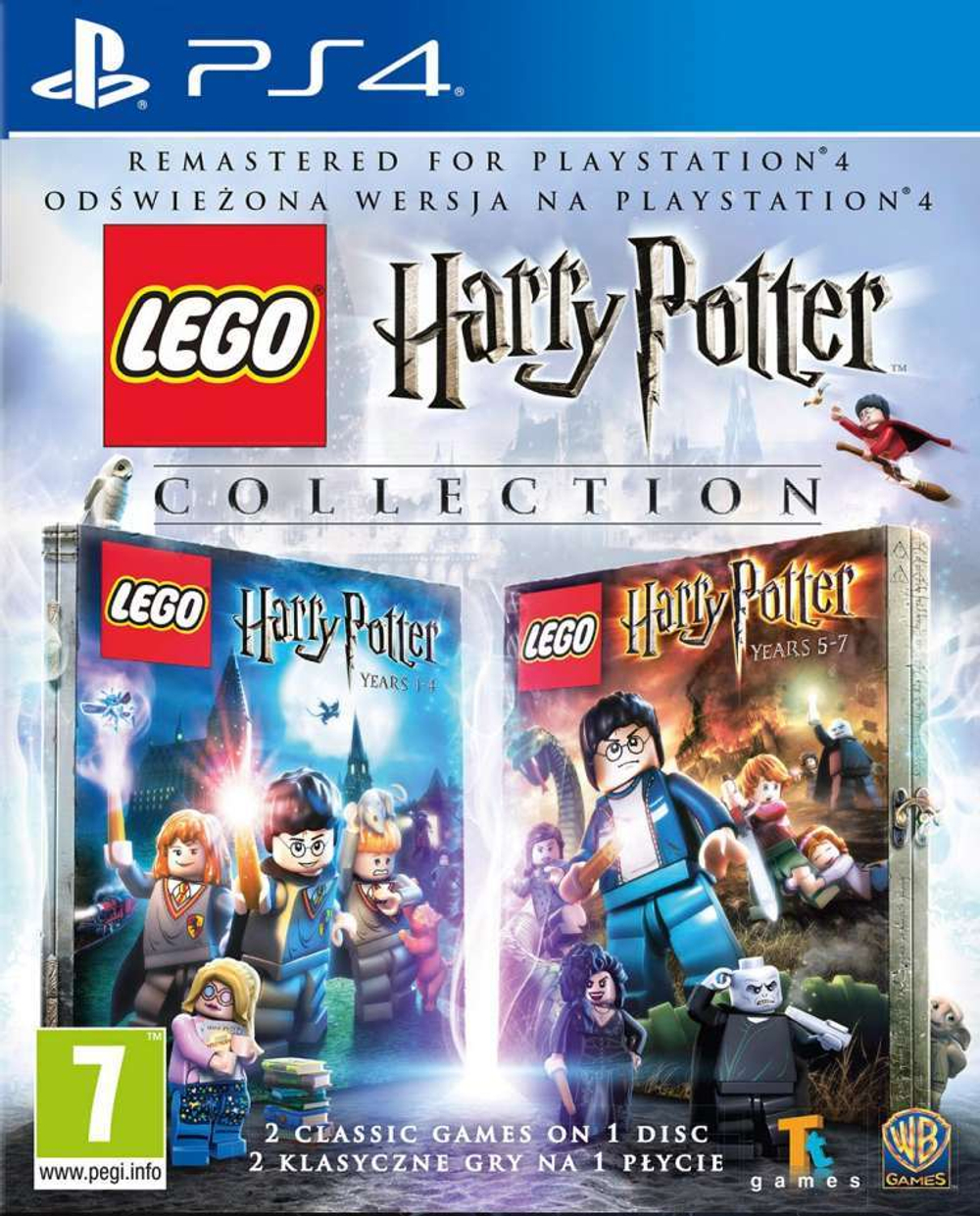 LEGO: Harry Potter: Collection (диск для PS4, полностью на английском языке)