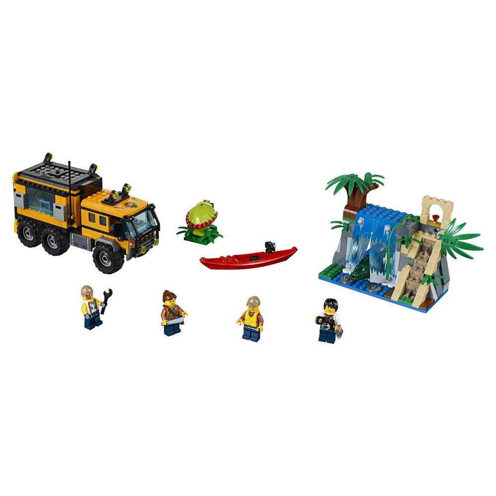 LEGO City: Передвижная лаборатория в джунглях 60160 — Jungle Mobile Lab — Лего Сити Город