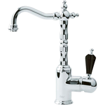 Смеситель для раковины Boheme Tradizionale Nero 242 хром