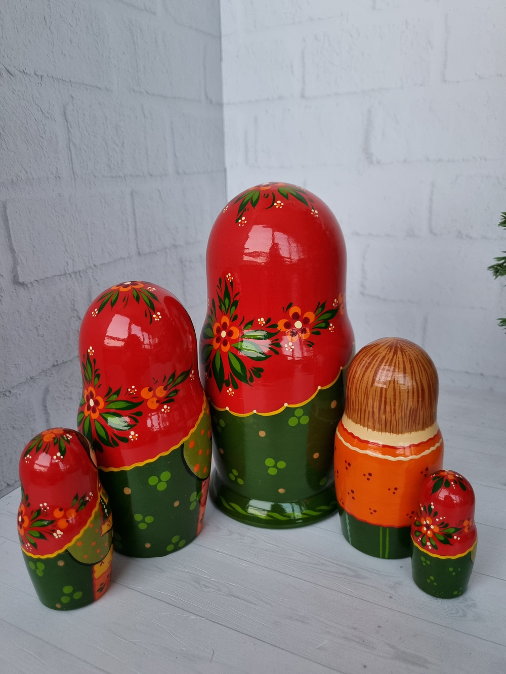 Матрешка "с курочкой" традиция 5 мест