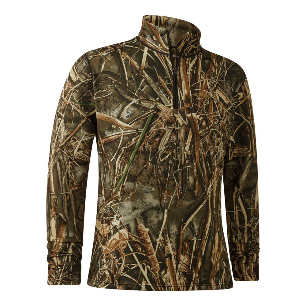 Футболка Deerhunter Game ½-Zip T-shirt L/S (97 REALTREE MAX-7®)