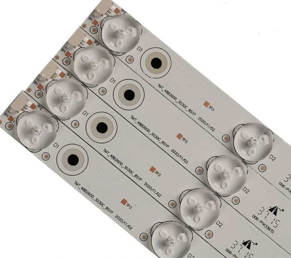 TMT-48B2600-3030C-8S1P подсветка для TCL 48 "ТВ LE48M90A LE48D8600 4C-LB480T-YH1HP (комплект 9шт.)