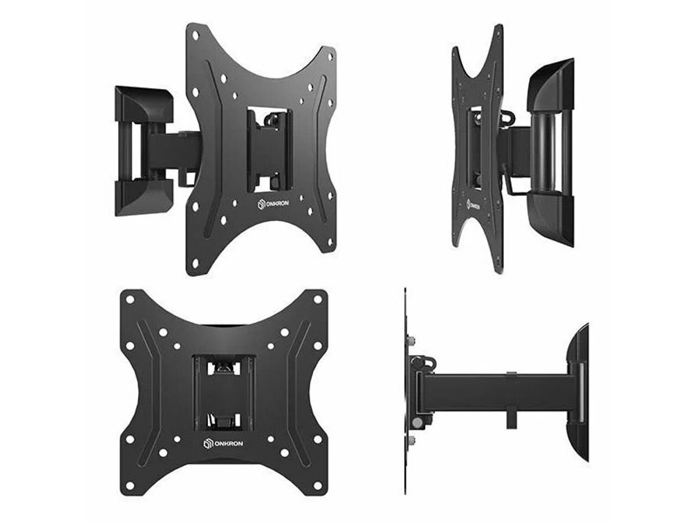 Наклонно-поворотный кронштейн Onkron M2S чёрный