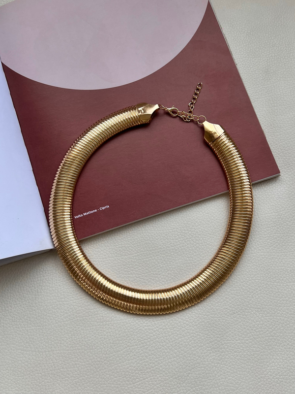 Чокер обруч широкий