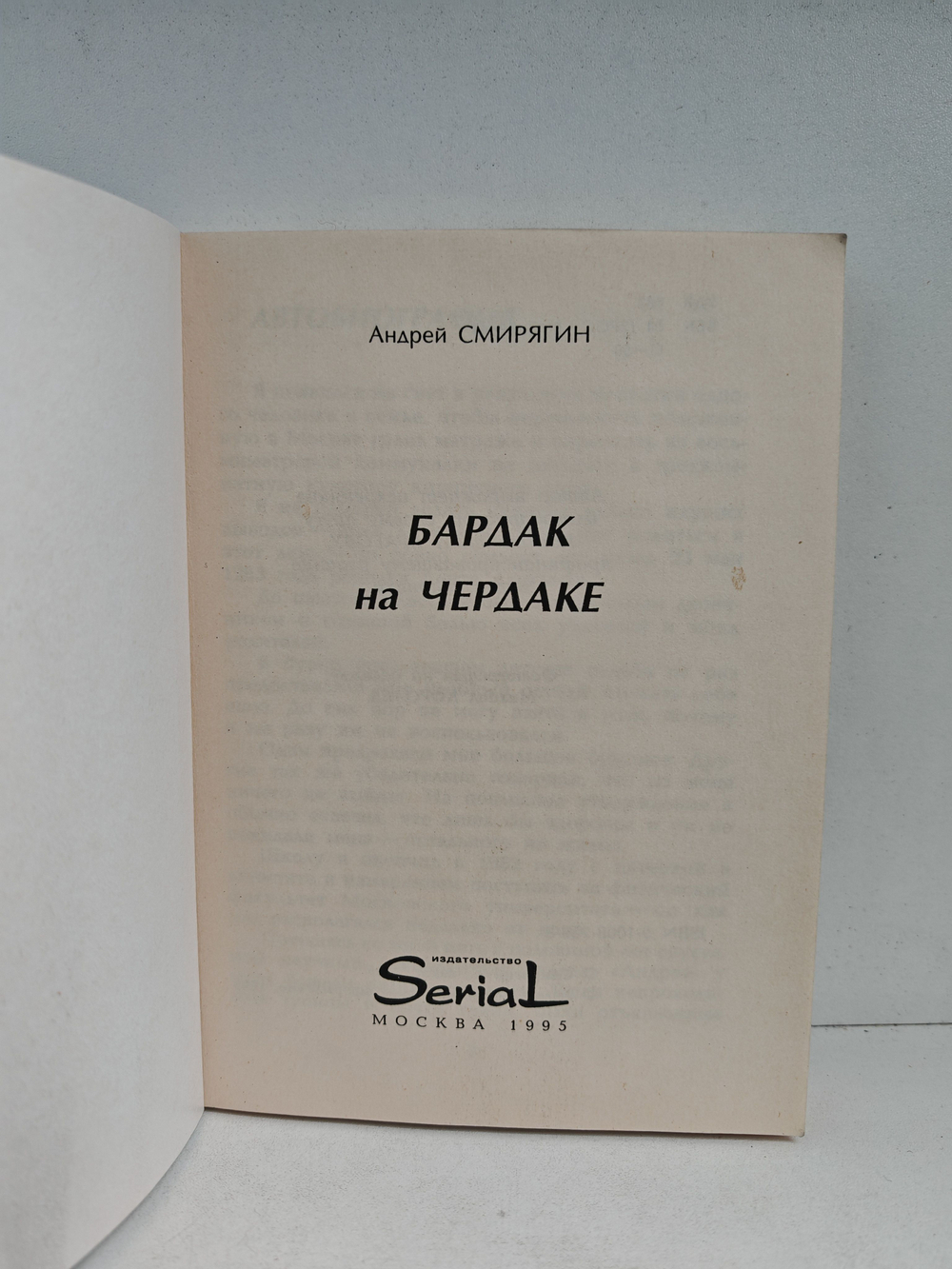 Бардак на чердаке